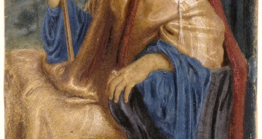 Král Šalomoun, obraz Simeona Solomona (1872–1874)