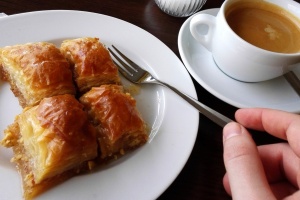 Baklava s medem